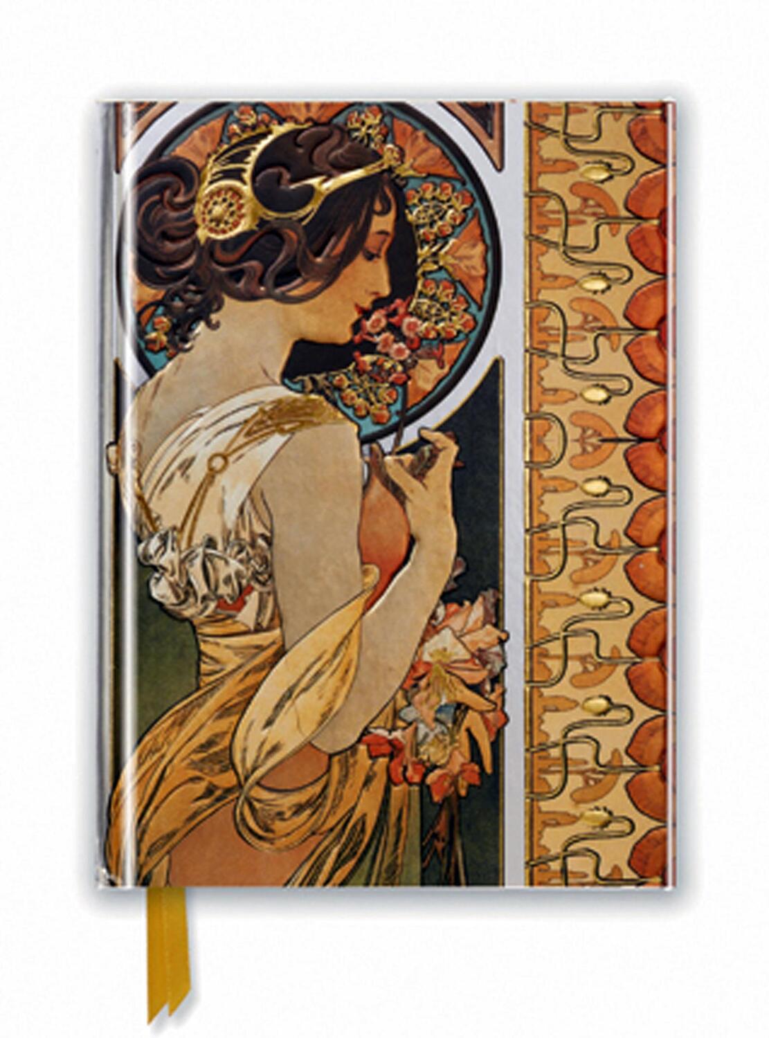 Cover: 9781786641427 | Mucha: Cowslip (Foiled Pocket Journal) | Flame Tree Studio | Stück