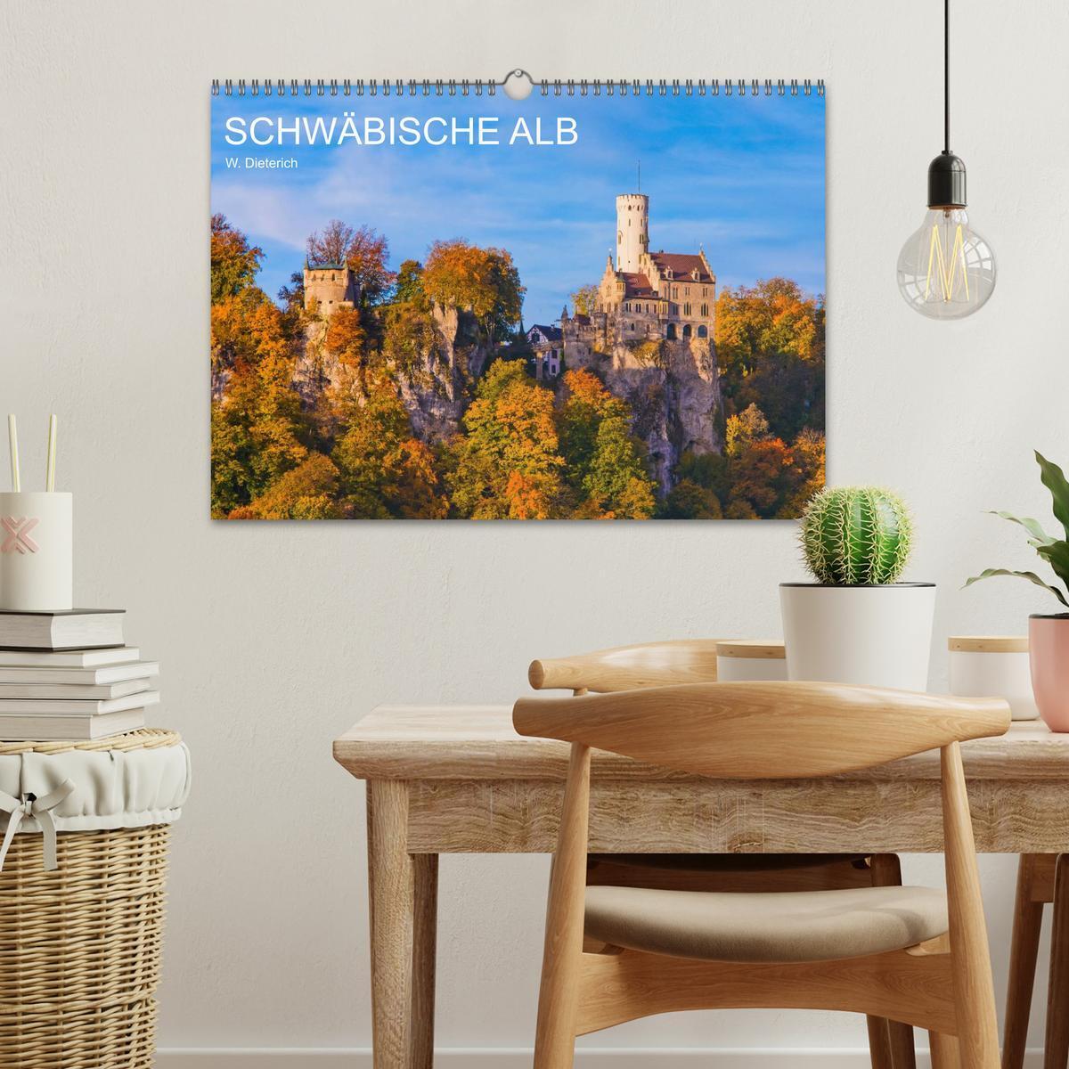 Bild: 9783435693641 | SCHWÄBISCHE ALB W.Dieterich (Wandkalender 2025 DIN A3 quer),...