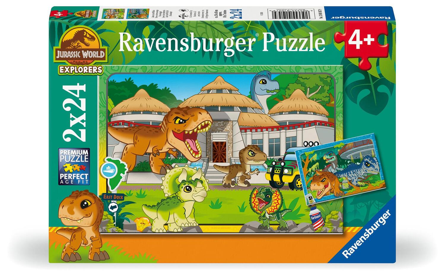 Cover: 4005555010579 | Ravensburger Kinderpuzzle 12001057 - Jurassic World Explorers -...