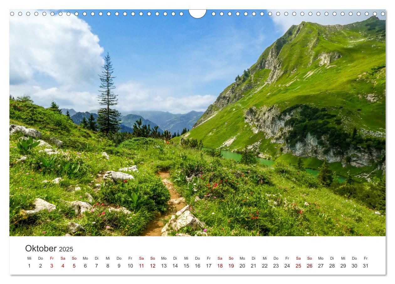 Bild: 9783435016235 | Oberstdorf - Bergparadies in den Alpen (Wandkalender 2025 DIN A3...