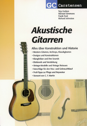 Cover: 9783910098244 | Akustische Gitarren | Alles über Konstruktion und Historie | Buch