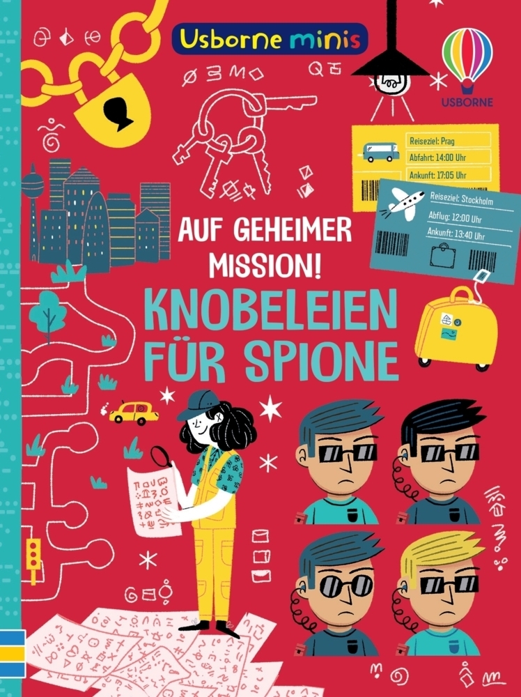 Cover: 9781035702190 | Usborne Minis: Auf geheimer Mission! Knobeleien für Spione | Buch