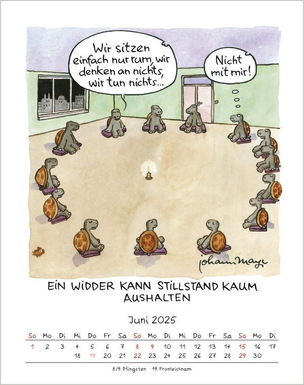 Bild: 9783731876625 | Widder 2025 | Korsch Verlag | Kalender | Spiralbindung | 13 S. | 2025