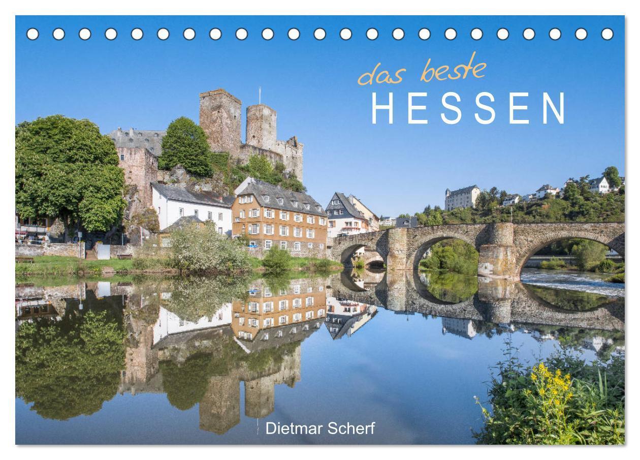 Cover: 9783435371068 | Das beste Hessen (Tischkalender 2025 DIN A5 quer), CALVENDO...