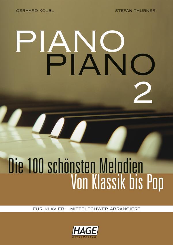 Cover: 9783866261426 | Piano Piano 2 mittelschwer (mit 4 CDs) | HAGE Musikverlag | Buch
