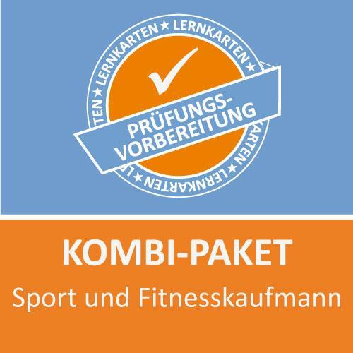 Cover: 9783961598182 | AzubiShop24.de Kombi-Paket Sport- und Fitnesskaufmann Lernkarten