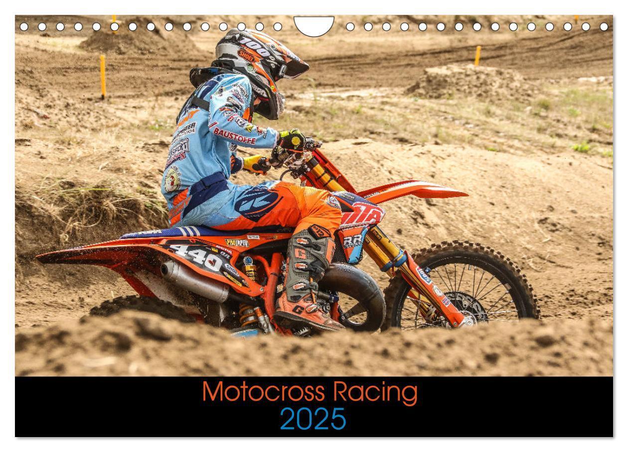 Cover: 9783435295814 | Motocross Racing 2025 (Wandkalender 2025 DIN A4 quer), CALVENDO...