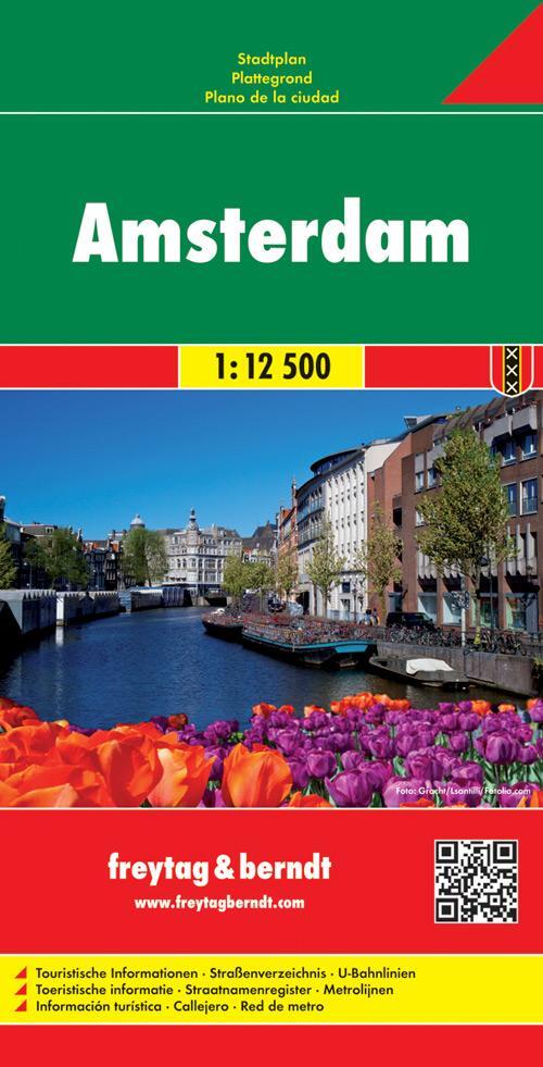 Cover: 9783707906127 | Amsterdam 1 : 12 500 Stadtplan | (Land-)Karte | Deutsch | 2011