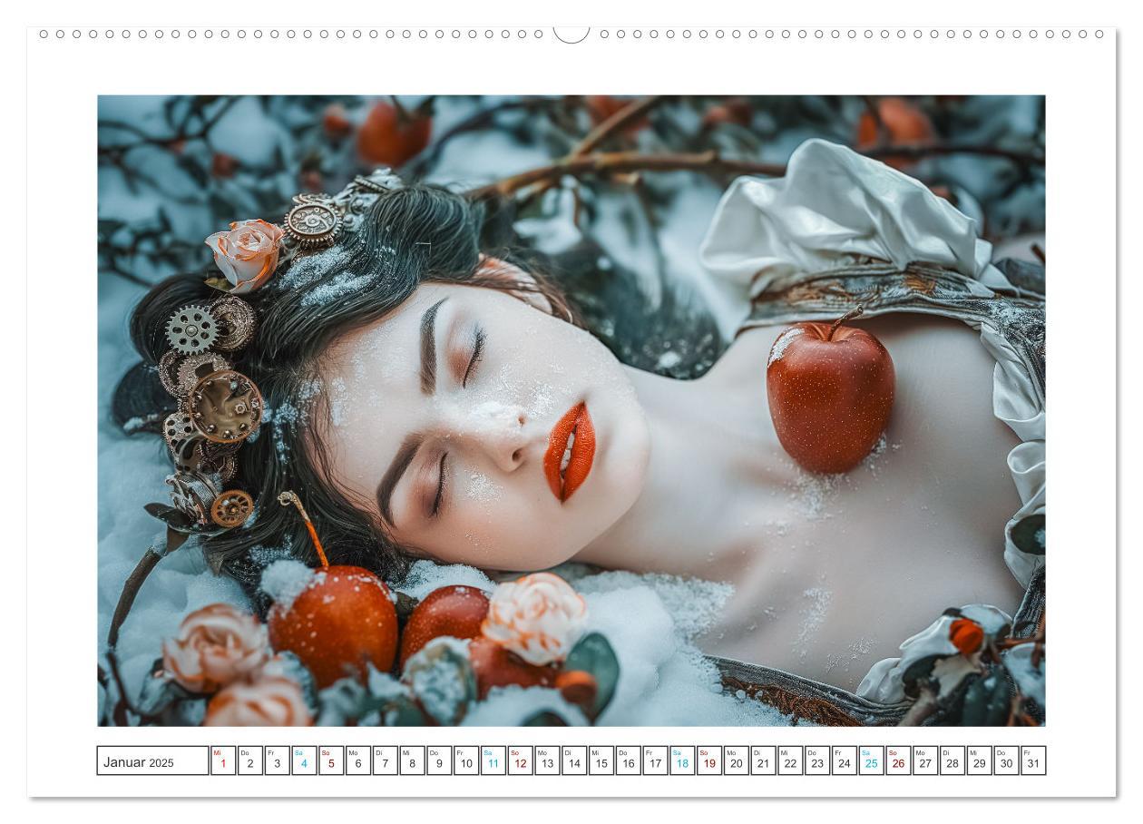 Bild: 9783457182895 | Märchen im modernen Stil (Wandkalender 2025 DIN A2 quer), CALVENDO...