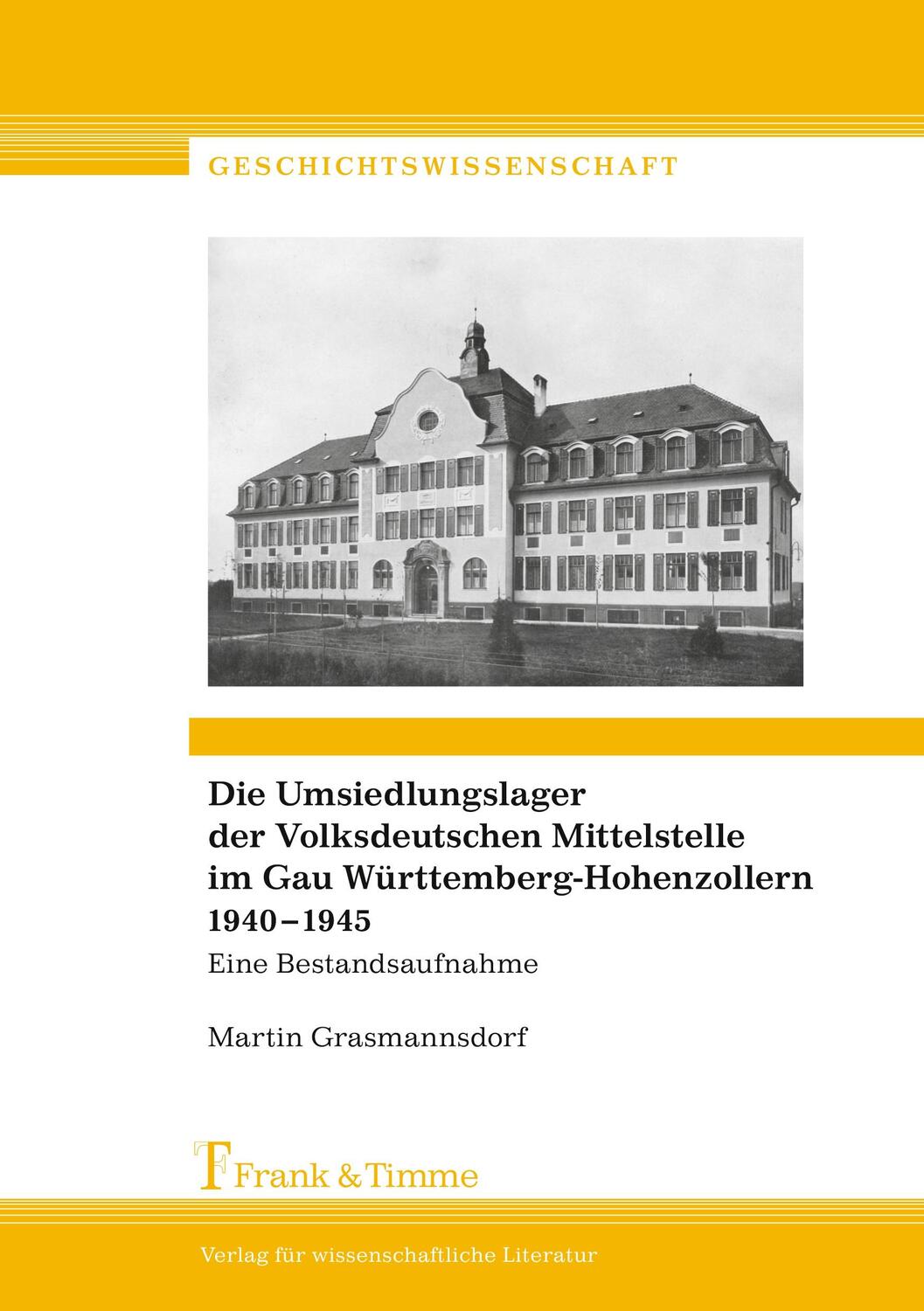 Cover: 9783865965110 | Die Umsiedlungslager der Volksdeutschen Mittelstelle im Gau...