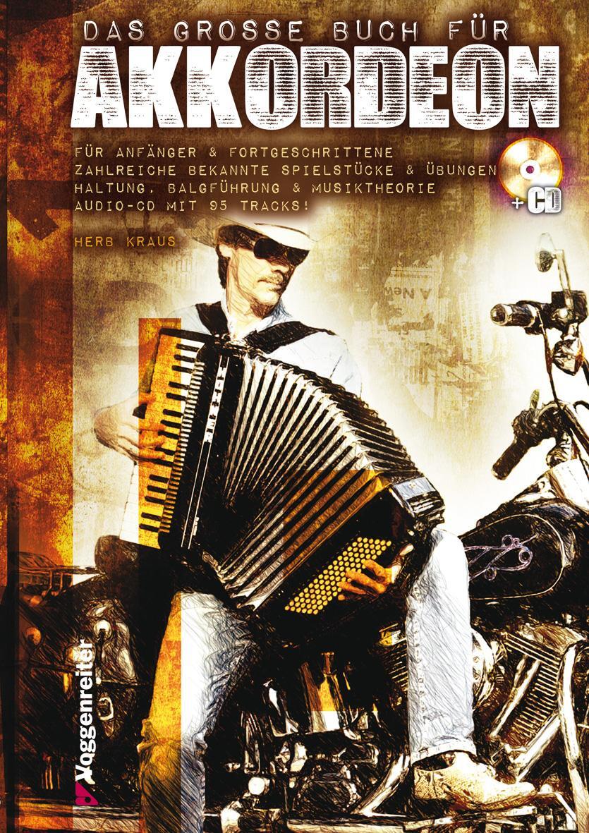 Cover: 9783802409905 | Das große Akkordeonbuch | Herb Kraus | Buch | Spiralbindung, CD | 2013