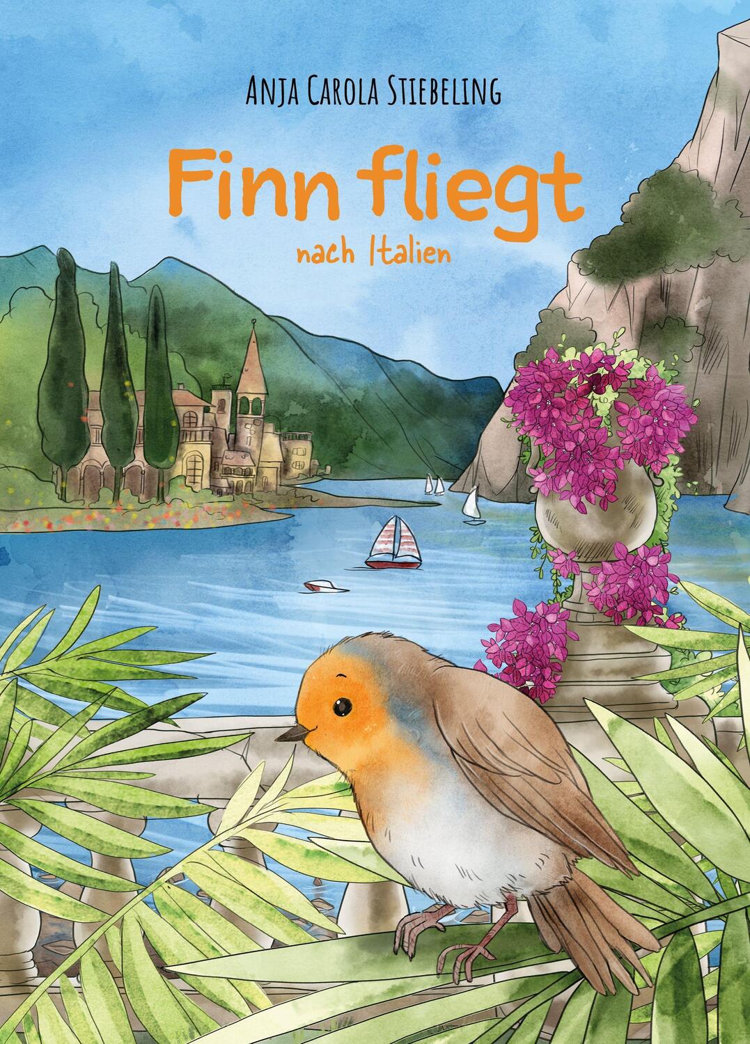 Cover: 9783000687112 | Finn fliegt nach Italien | Anja Carola Stiebeling | Buch | Deutsch