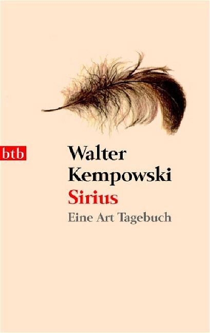 Cover: 9783442734191 | Sirius | Eine Art Tagebuch | Walter Kempowski | Taschenbuch | btb