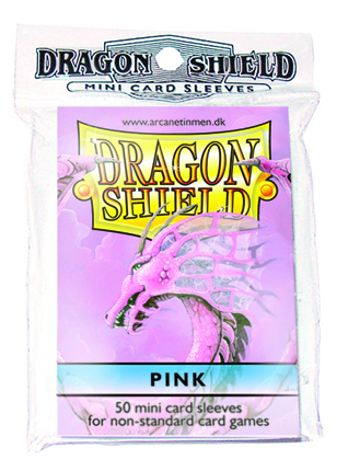 Cover: 5706569101121 | Dragon Shield Japanese size - Pink (50 ct. in bag) | Dragon Shield!