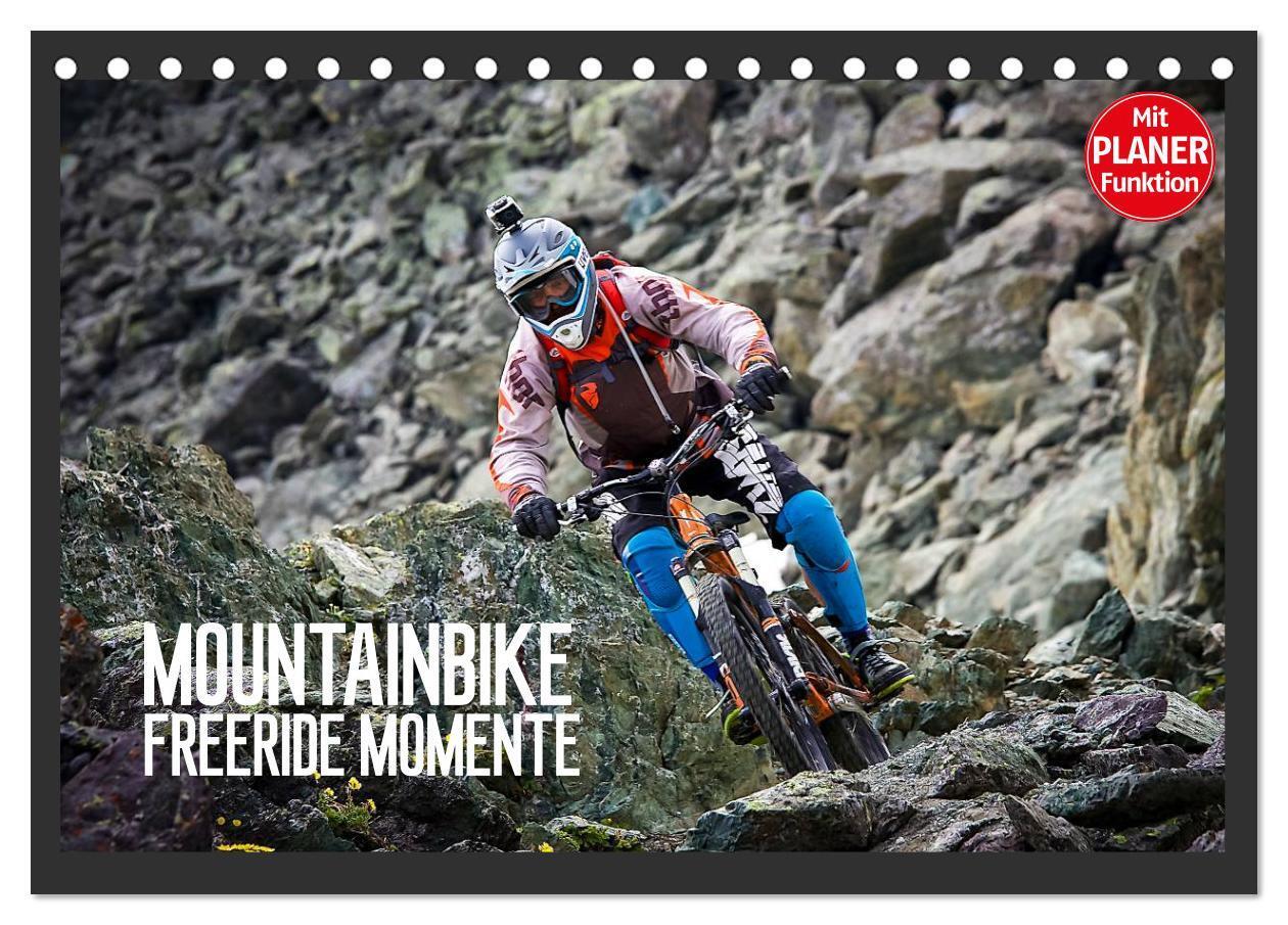 Cover: 9783383316173 | Mountainbike Freeride Momente (Tischkalender 2024 DIN A5 quer),...