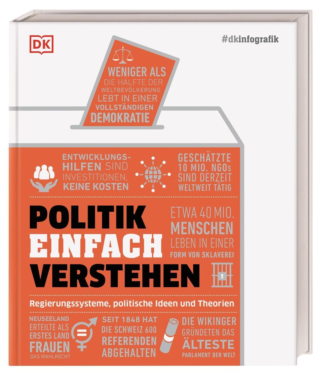 Cover: 9783831046386 | #dkinfografik. Politik einfach verstehen | Paul Kelly (u. a.) | Buch