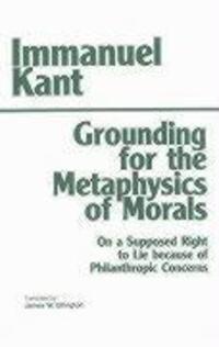 Cover: 9780872201668 | Grounding for the Metaphysics of Morals | Immanuel Kant | Taschenbuch