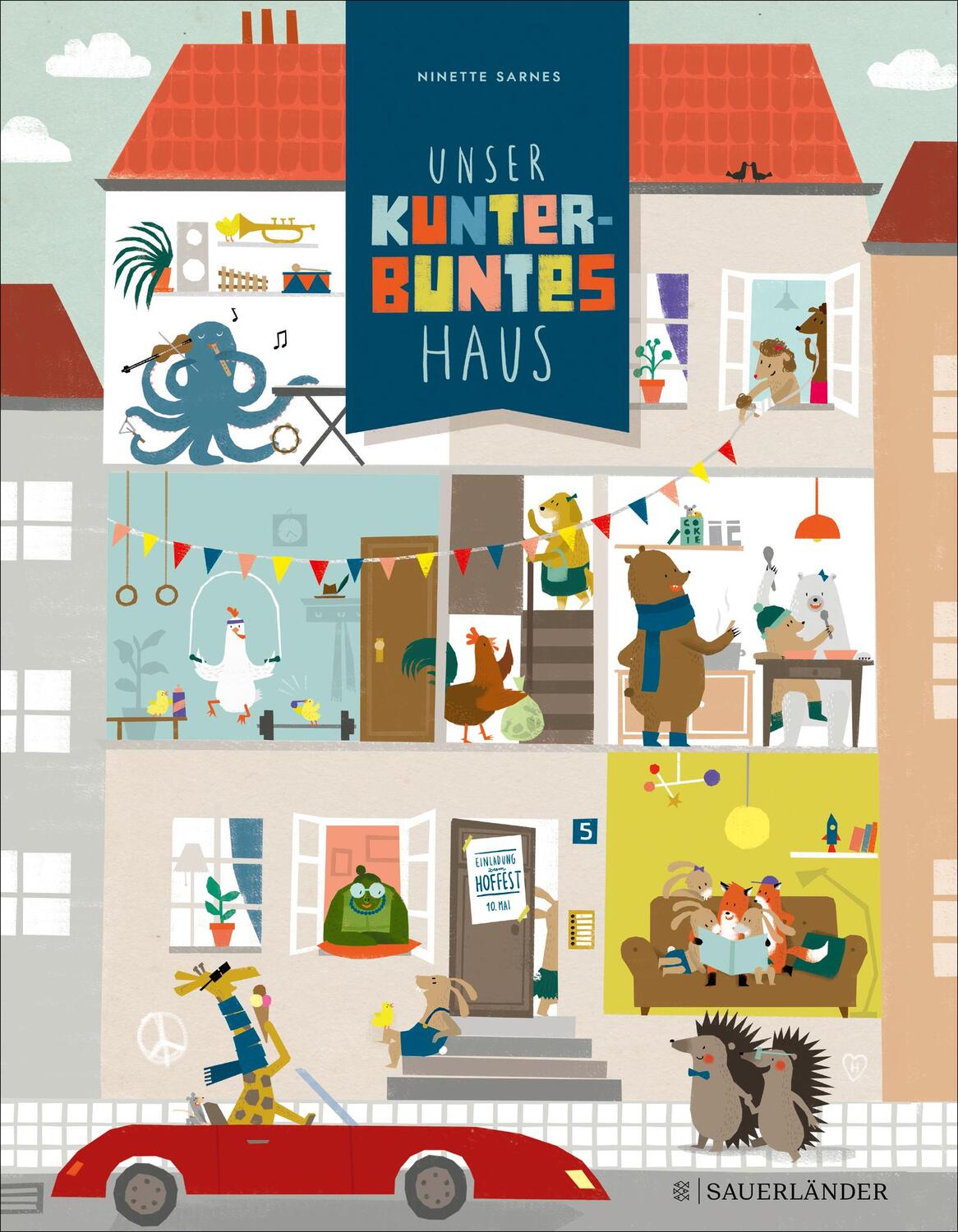 Cover: 9783737359849 | Unser kunterbuntes Haus | Ninette Sarnes | Buch | 40 S. | Deutsch