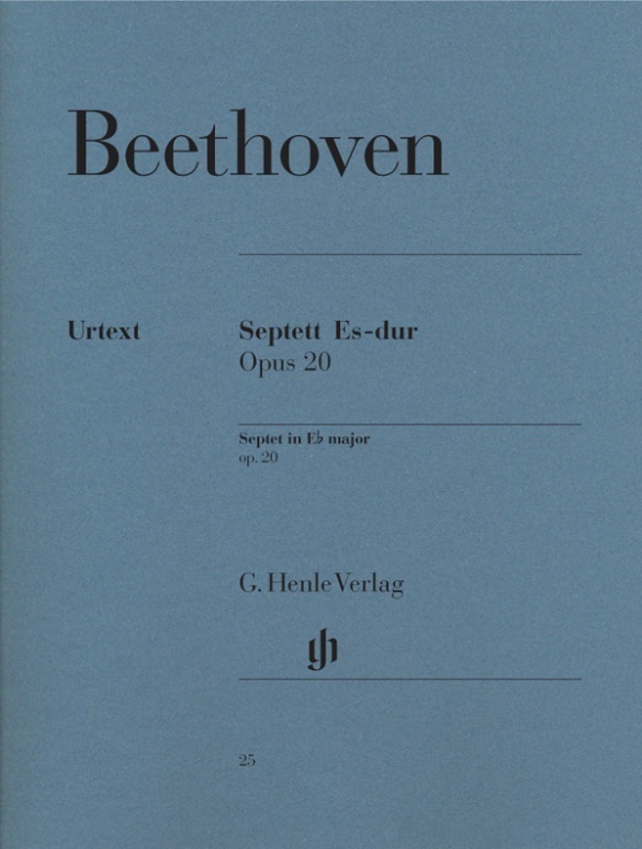 Cover: 9790201800257 | Beethoven, Ludwig van - Septett Es-dur op. 20 | Egon Voß | Taschenbuch