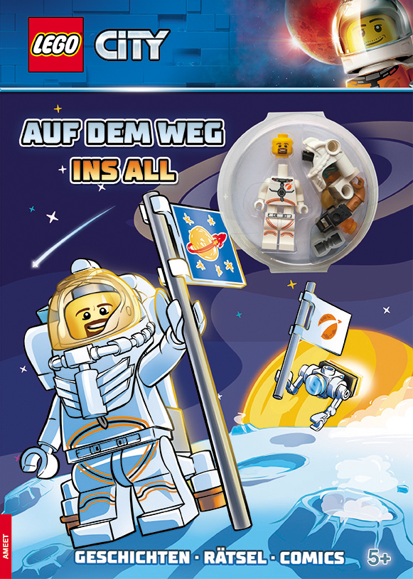 Cover: 9783960803577 | LEGO City - Auf dem Weg ins All, m. 1 Figur | Taschenbuch | Deutsch