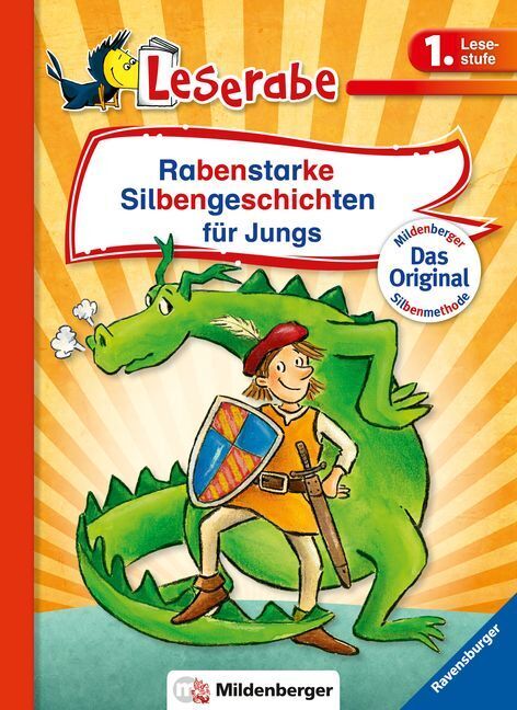 Cover: 9783473365760 | Rabenstarke Silbengeschichten für Jungs - Leserabe 1. Klasse -...