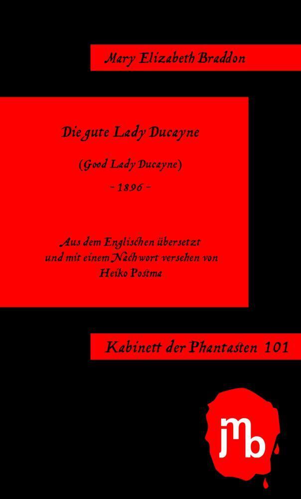 Cover: 9783959450409 | Die gute Lady Ducayne | Mary Elizabeth Braddon | Taschenbuch | 2022