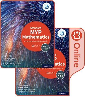 Cover: 9781382010986 | MYP Mathematics 4&amp;5 Standard Print and Enhanced Online Book Pack