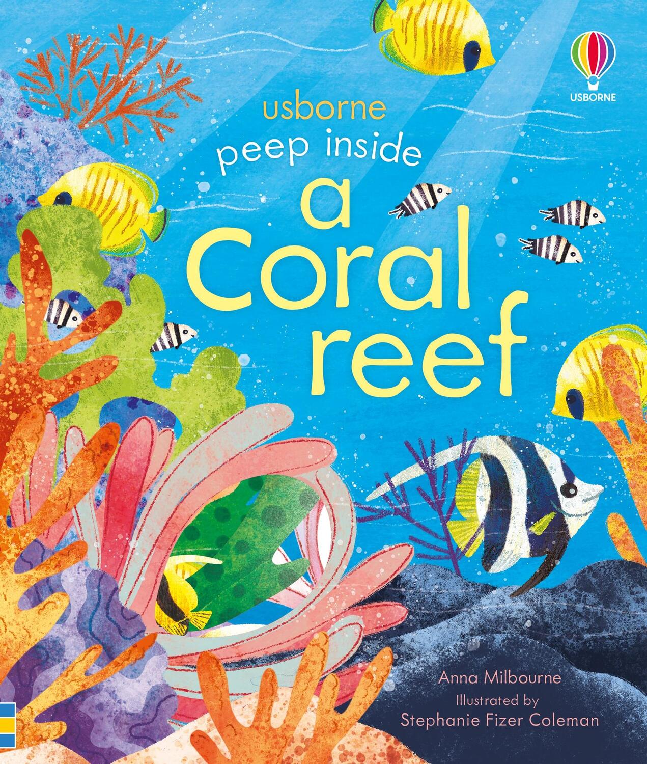 Cover: 9781474982122 | Peep inside a Coral Reef | Anna Milbourne | Buch | Papp-Bilderbuch