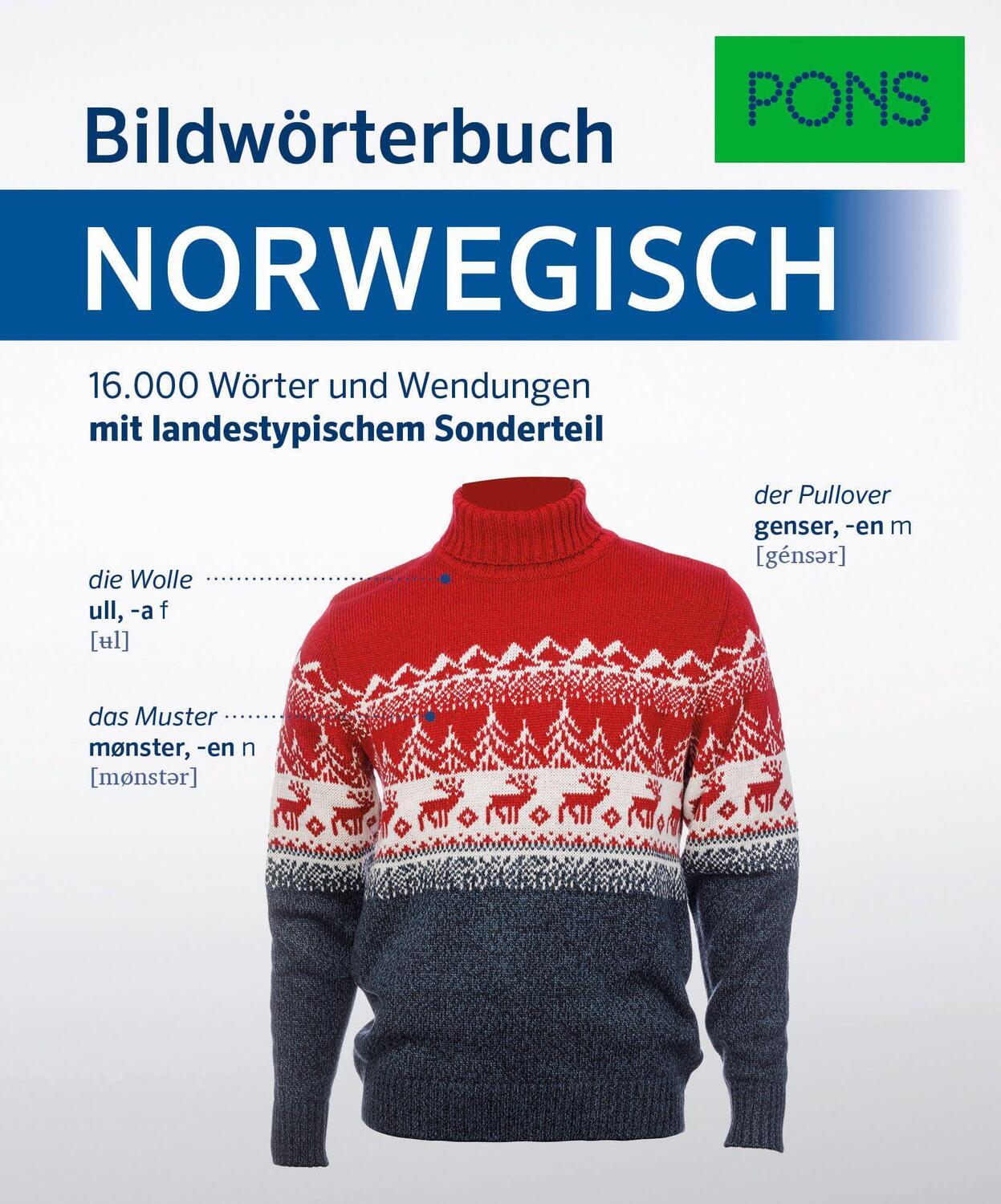 Cover: 9783125163652 | PONS Bildwörterbuch Norwegisch | Taschenbuch | PONS Bildwörterbuch