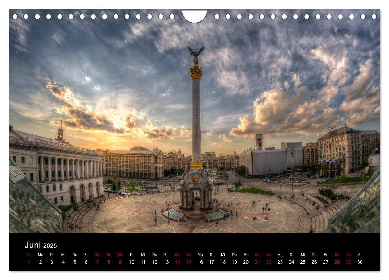 Bild: 9783435433483 | Unterwegs in Kiew (Wandkalender 2025 DIN A4 quer), CALVENDO...