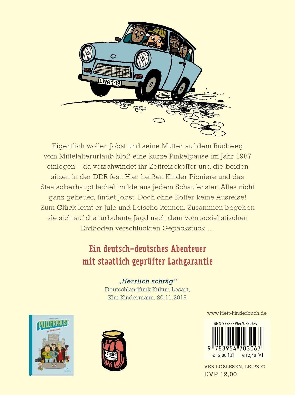 Rückseite: 9783954703067 | Pullerpause im Tal der Ahnungslosen. Taschenbuchausgabe | Gehm | Buch