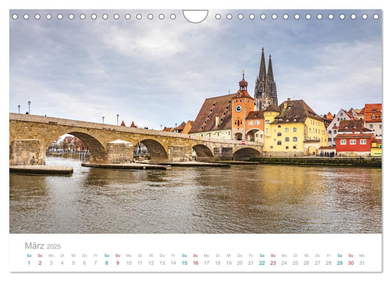 Bild: 9783435478804 | Regensburg - Welterbestadt an der Donau (Wandkalender 2025 DIN A4...