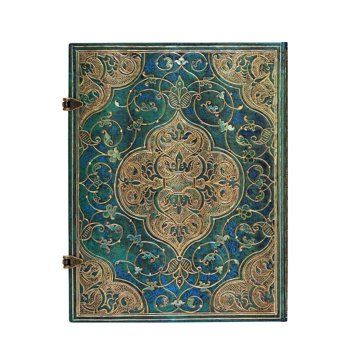 Bild: 9781439732137 | Paperblanks Turquoise Chronicles Hardcover Ultra Lined Clasp...