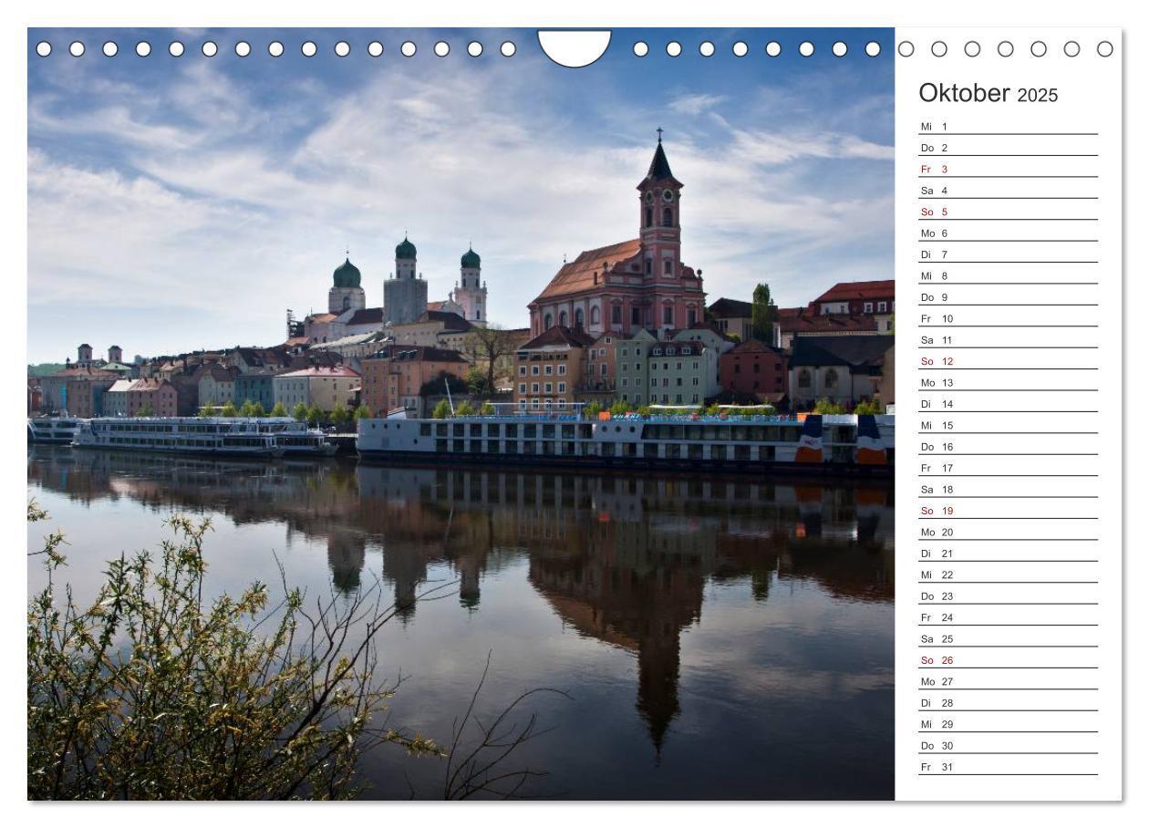 Bild: 9783435517152 | Pittoreskes Passau (Wandkalender 2025 DIN A4 quer), CALVENDO...