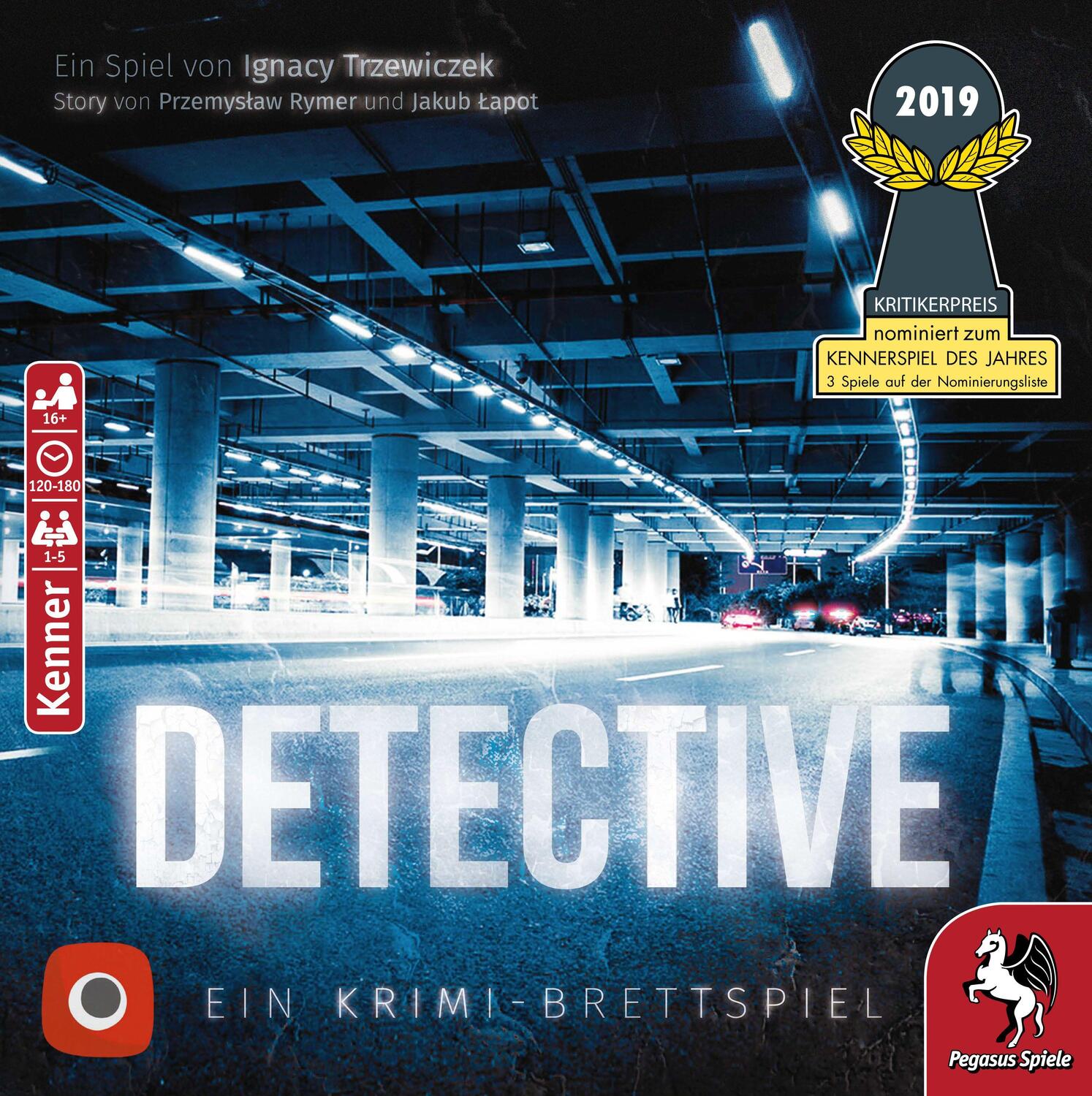 Cover: 4250231716843 | Detective (Portal Games, deutsche Ausgabe) (Nominiert Kennerspiel...