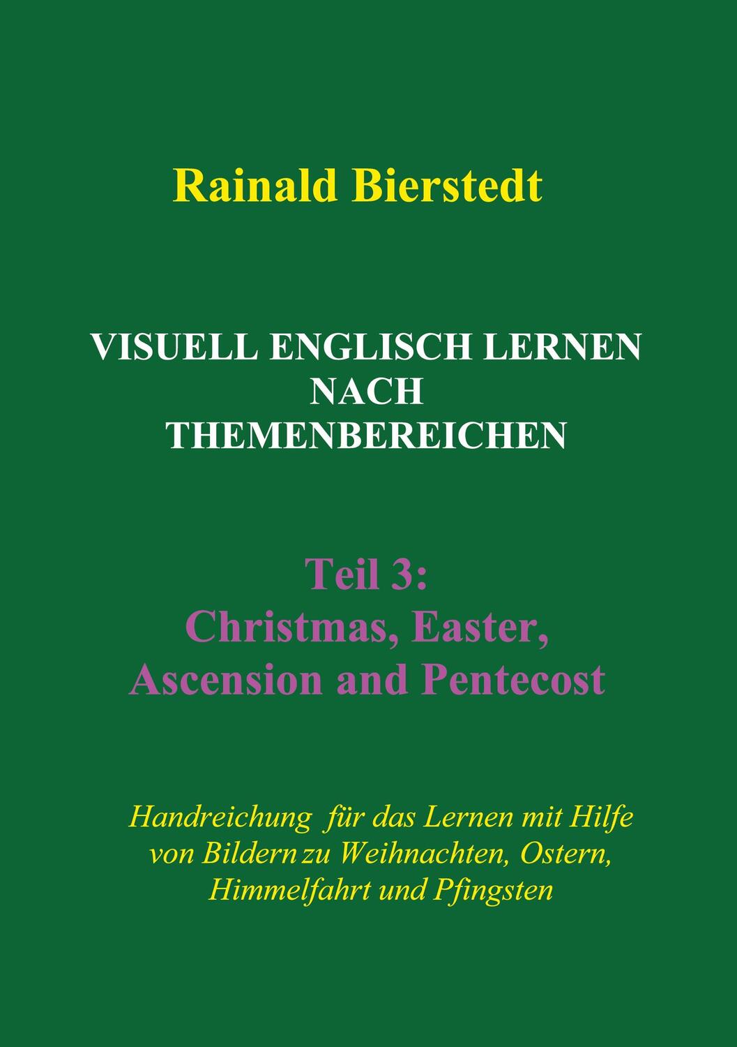 Cover: 9783759736659 | Visuell Englisch lernen nach Themenbereichen. Teil 3 | Bierstedt