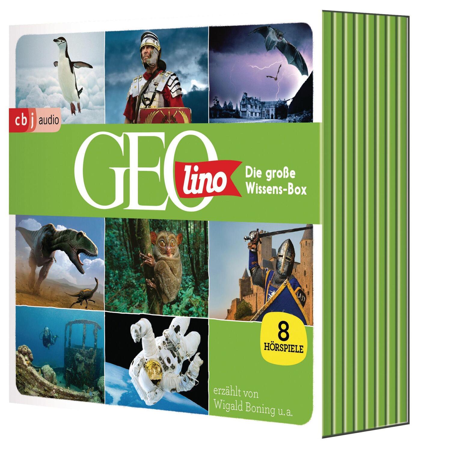 Cover: 9783837157734 | Die große GEOLINO-Wissens-Box | Martin Nusch | Audio-CD | 8 Audio-CDs