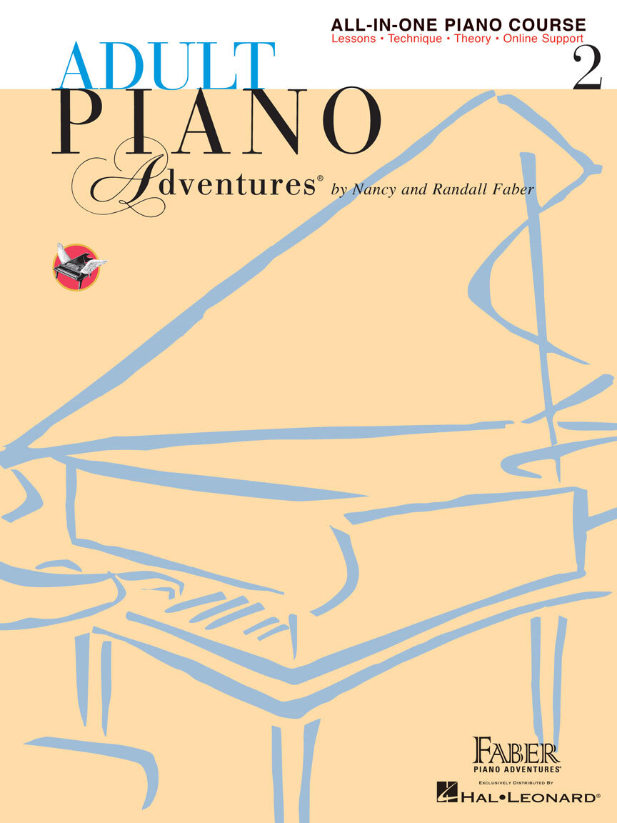 Cover: 674398211166 | Adult Piano Adventures All-in-One Book 2 | Spiral Bound | Faber | 2003