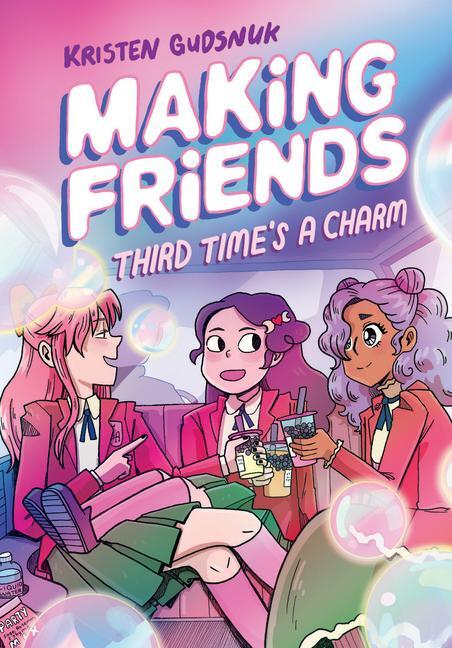 Cover: 9781338630800 | Making Friends: Third Time's a Charm: A Graphic Novel (Making...