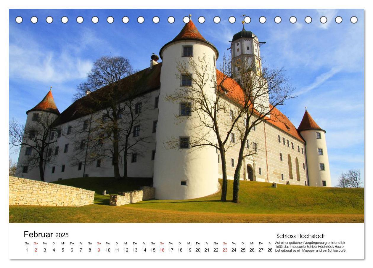 Bild: 9783435518203 | Deutschlands Burgen - Von der Burg zum Schloss (Tischkalender 2025...