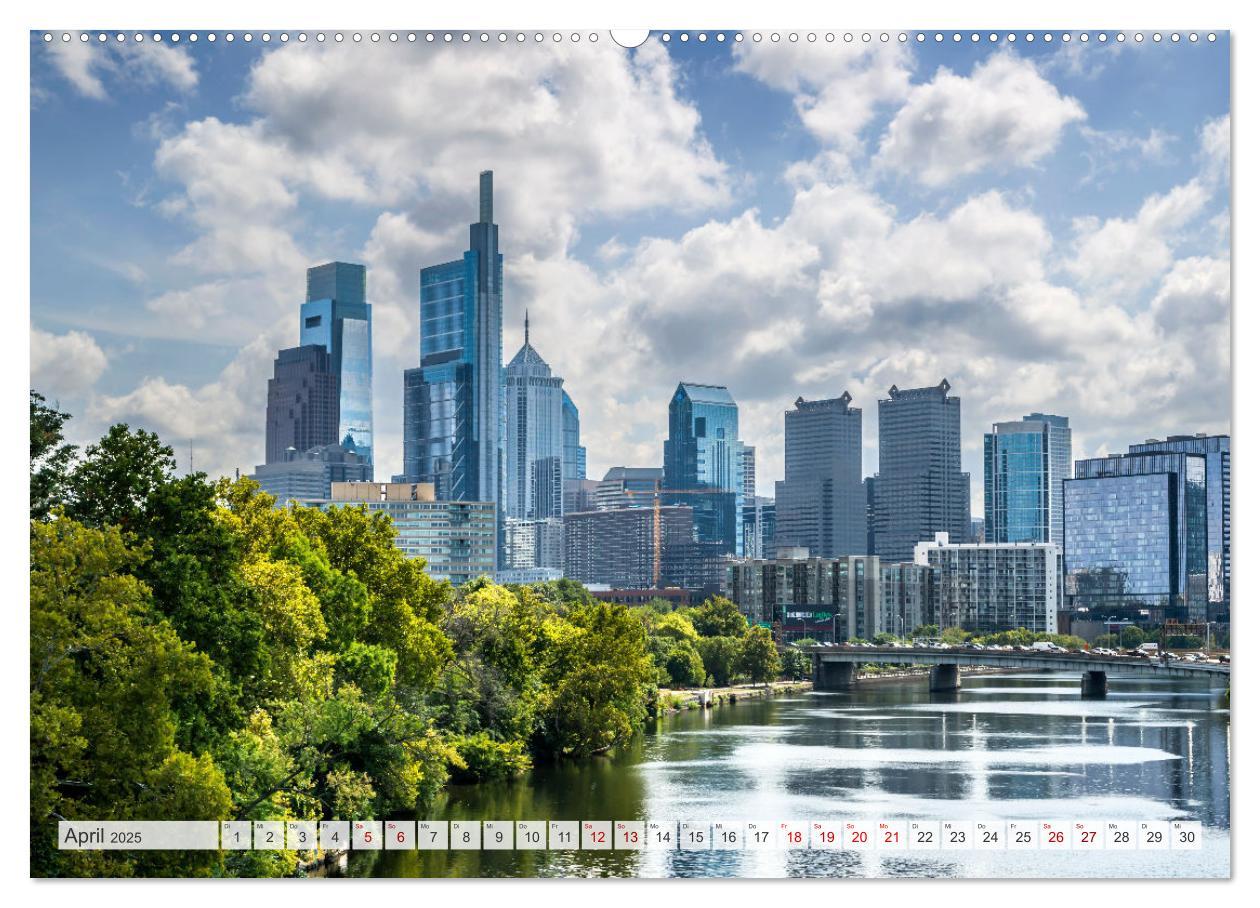 Bild: 9783457223574 | PHILADELPHIA Historie und Moderne (Wandkalender 2025 DIN A2 quer),...