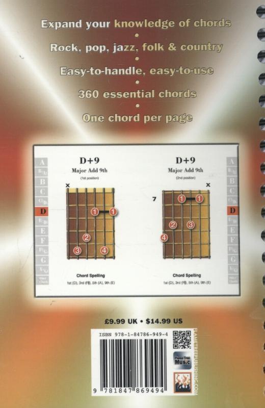Rückseite: 9781847869494 | Advanced Guitar Chords | Jake Jackson | Taschenbuch | Guitar Chords