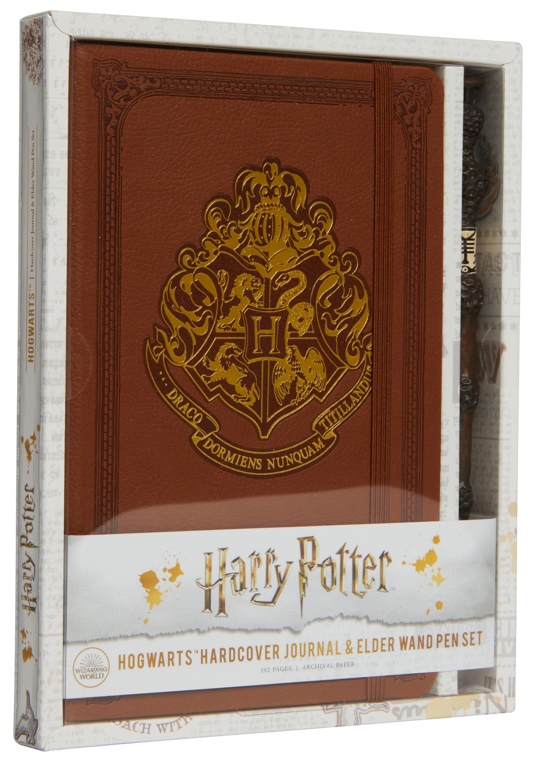 Cover: 9781683837657 | Harry Potter: Hogwarts Hardcover Journal and Elder Wand Pen Set | Buch