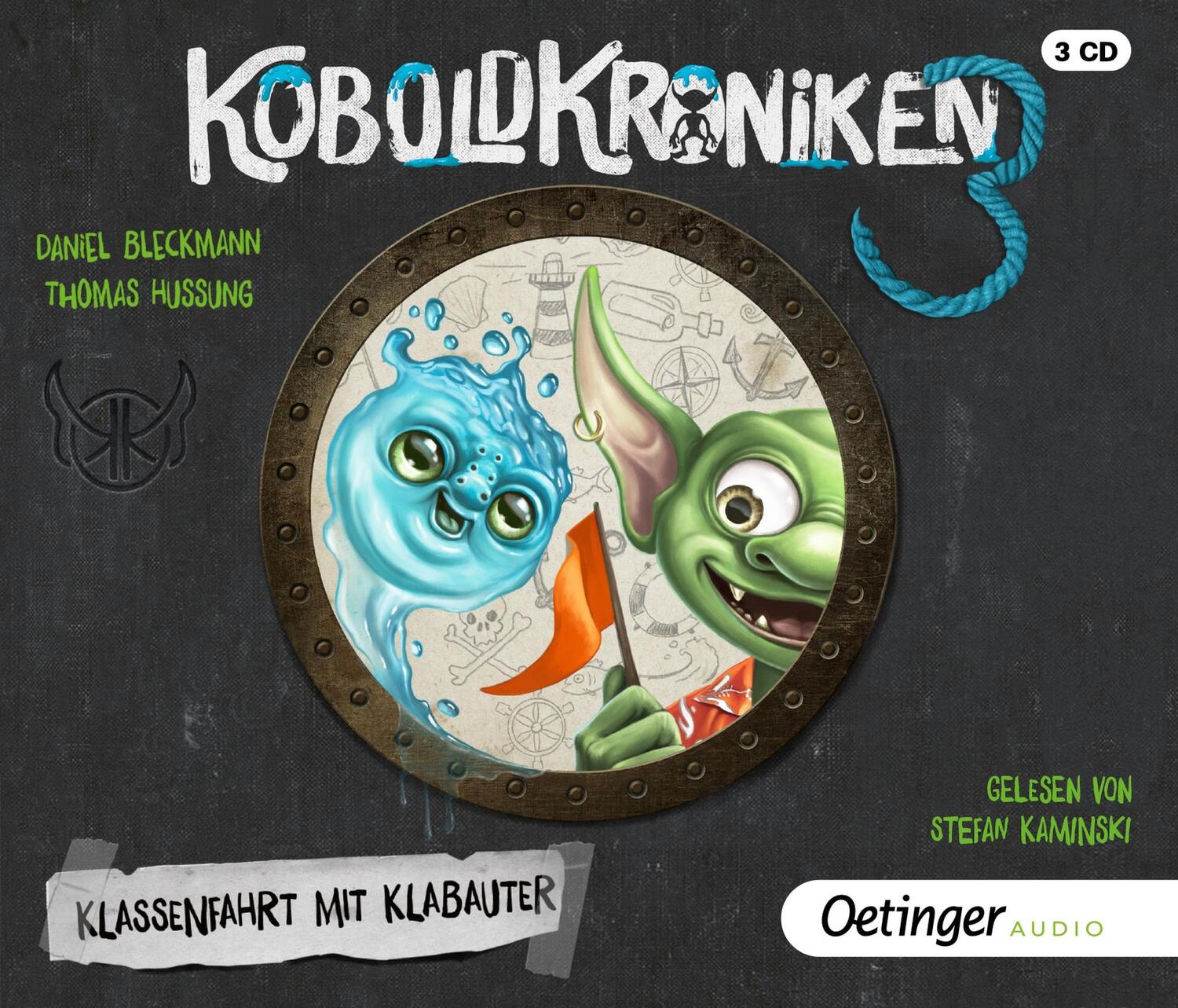 Cover: 9783837394955 | KoboldKroniken 3. Klassenfahrt mit Klabauter | Daniel Bleckmann | CD