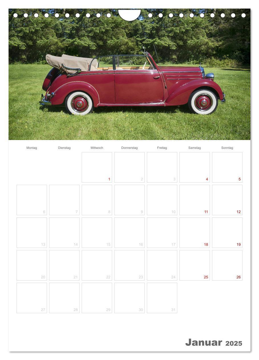 Bild: 9783435984152 | Mercedes Benz 170 SCB (Wandkalender 2025 DIN A4 hoch), CALVENDO...