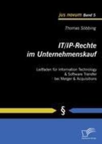 Cover: 9783836685511 | IT/IP-Rechte im Unternehmenskauf | Thomas Söbbing | Taschenbuch