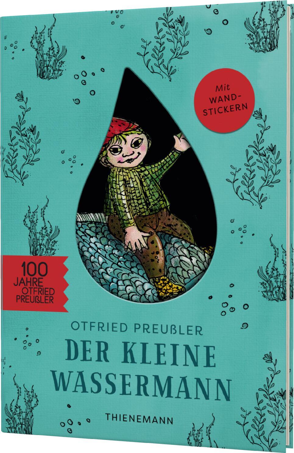 Cover: 9783522186438 | Der kleine Wassermann | Jubiläumsausgabe mit Wandstickern | Preußler