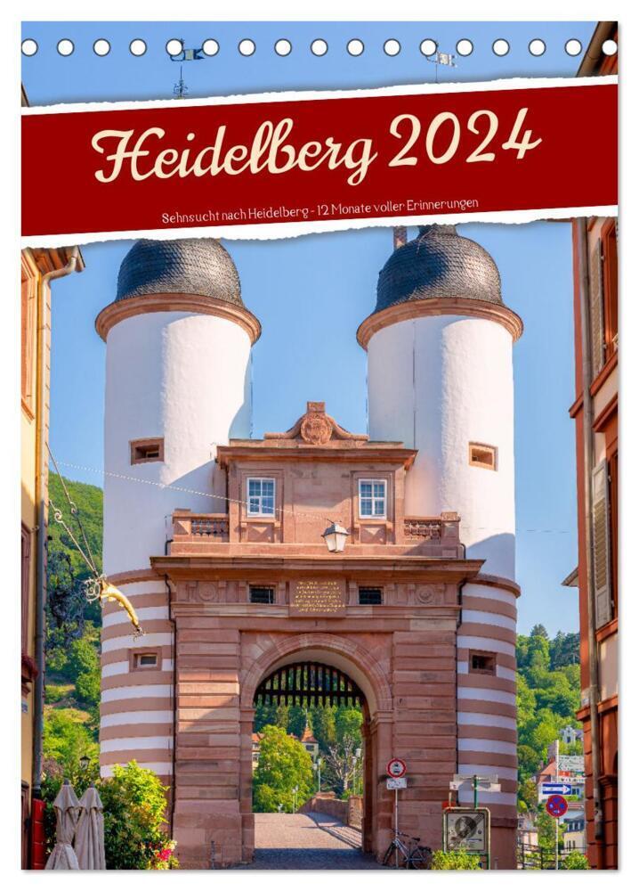Cover: 9783675429833 | Heidelberg 2024 - Sehnsucht nach Heidelberg - 12 Monate voller...
