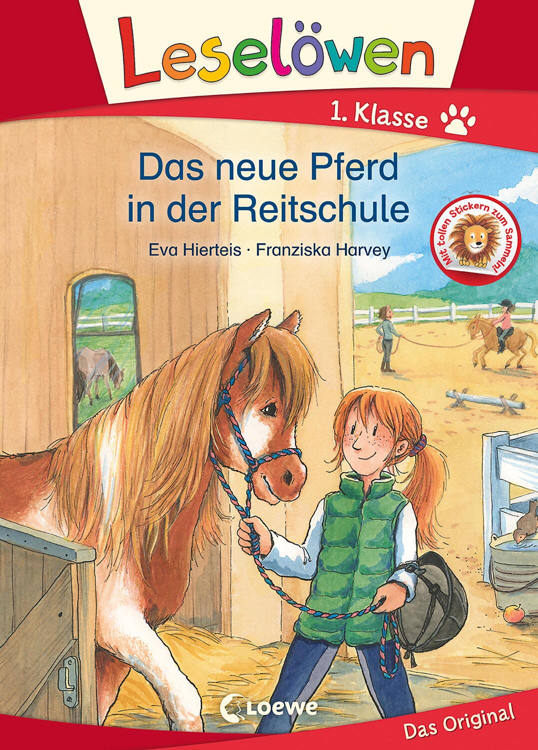 Cover: 9783743208599 | Leselöwen 1. Klasse - Das neue Pferd in der Reitschule | Eva Hierteis