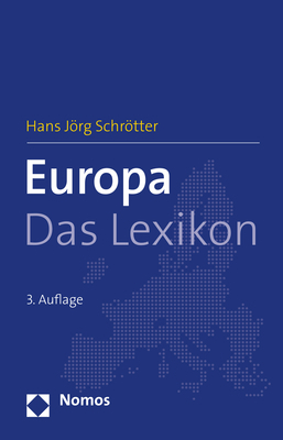 Cover: 9783848767687 | Europa; . | Das Lexikon | Hans Jörg Schrötter | Taschenbuch | 423 S.